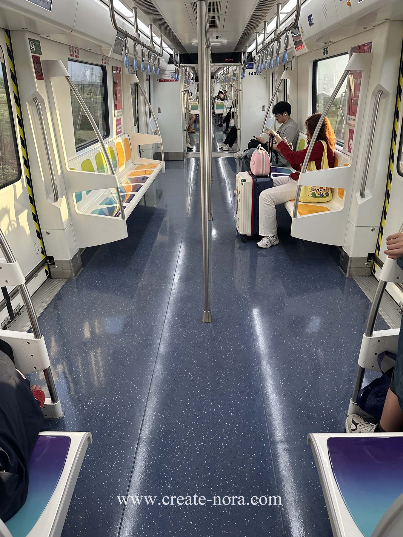 the photo of nora rubber flooring in Xian Metro 3